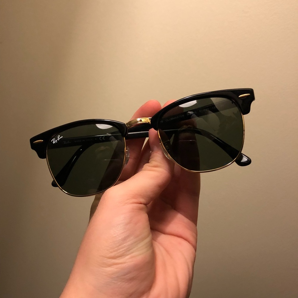 clubmaster raybans, 100% authentic